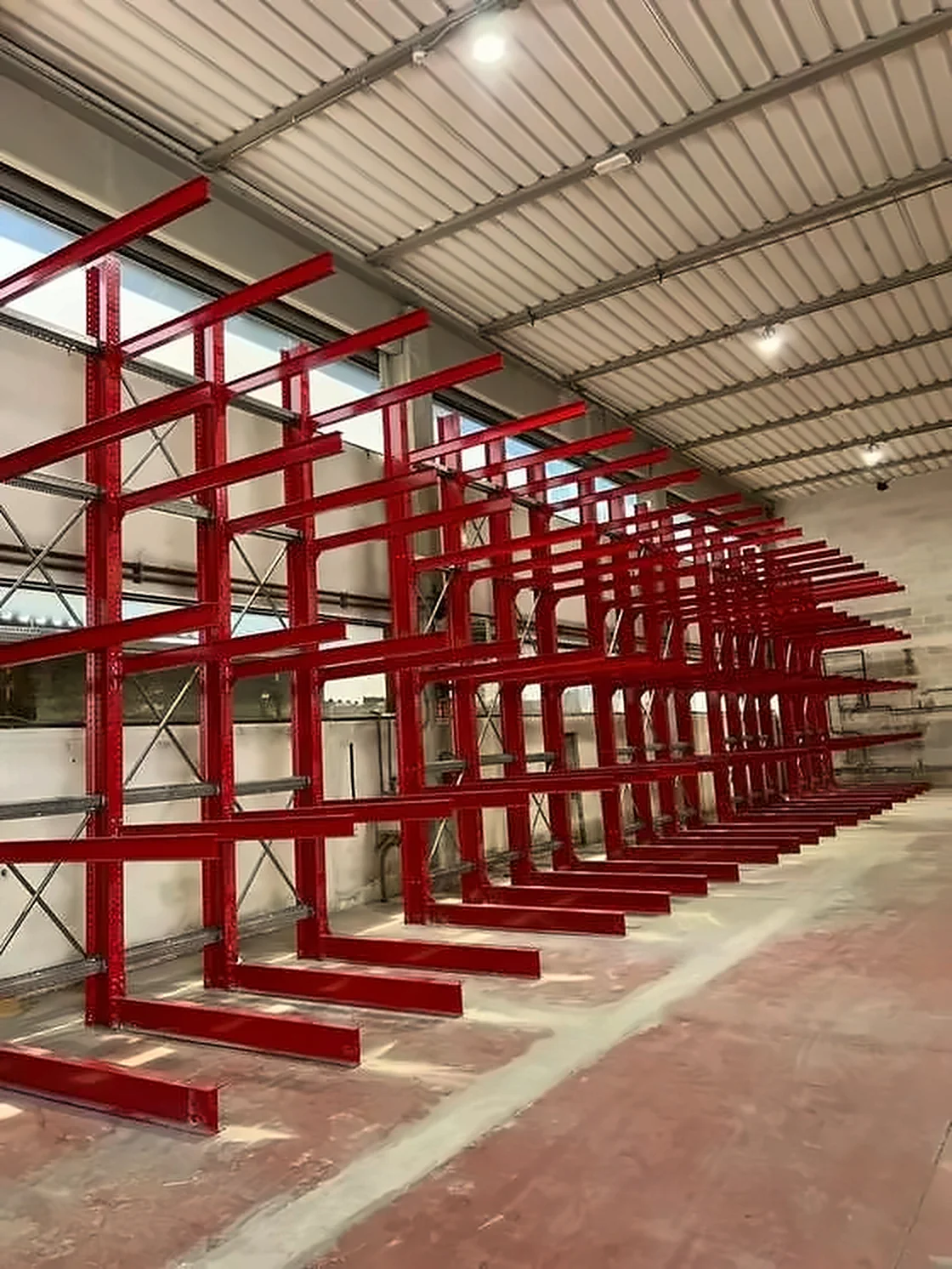 Cantilever industriale - cantiere Metalscaf
