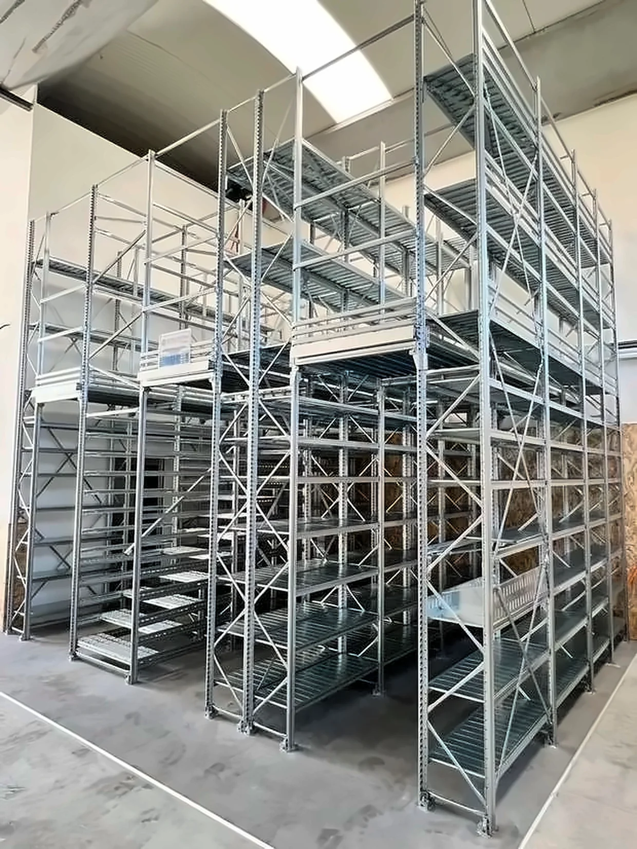 Soppalco industriale multipiano